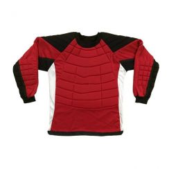 2 Pcs Long Sleeve Padded Flootball Goalie Jersey