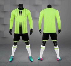 3 Sets Long Sleeve Football Jerseys For Kid and Adult