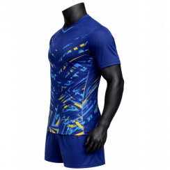 2 Sets V Neck Short Sleeve Soccer Jerseys