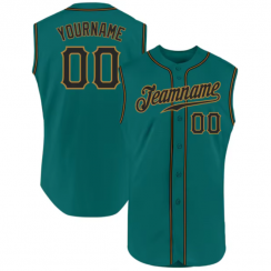 2 Pcs Custom Embroidered Sleeveless Baseball Jersey