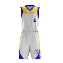 5 Sets Custom Design Youth Sleeveless Basketball Uniform