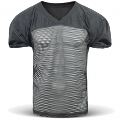 6 Pcs Polyester Mesh Short Sleeve Soccer Jersey